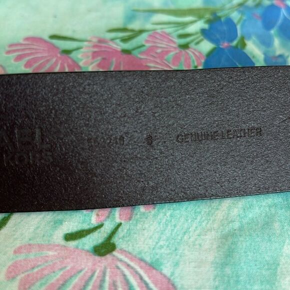 Michael Michael Kors - Signature Logo Monogram Belt - S - Picture 12 of 12